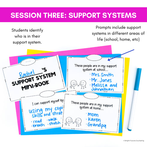 New Student Group - School Counseling Friendship Small Group for New Students